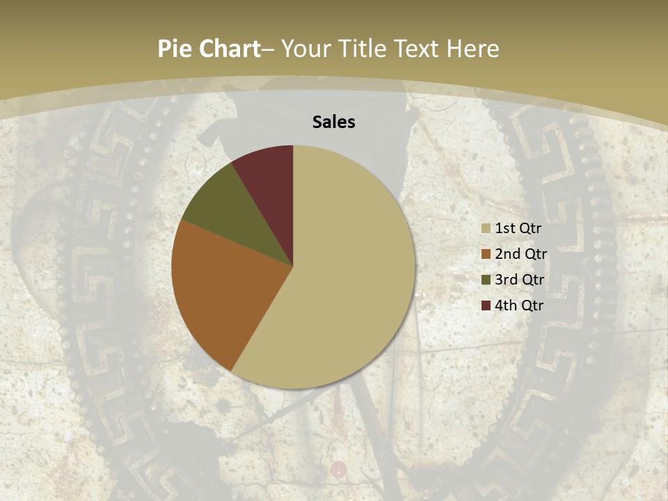 Artistic Beautiful Dry PowerPoint Template