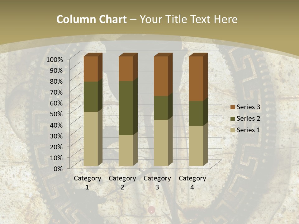 Artistic Beautiful Dry PowerPoint Template