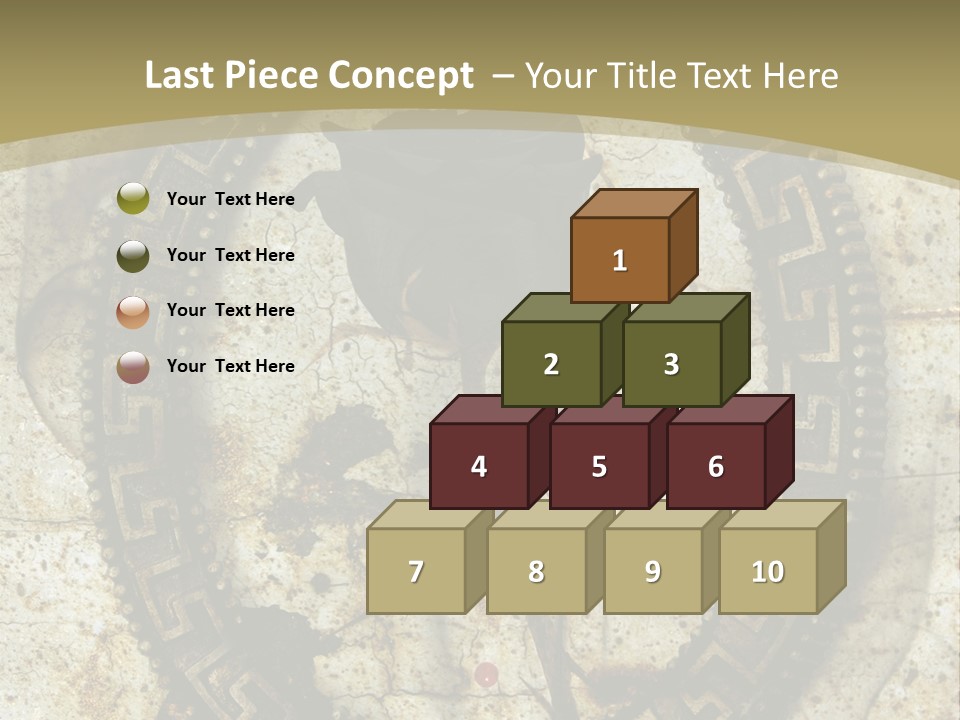 Artistic Beautiful Dry PowerPoint Template