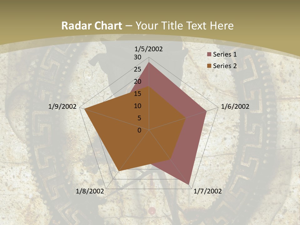 Artistic Beautiful Dry PowerPoint Template