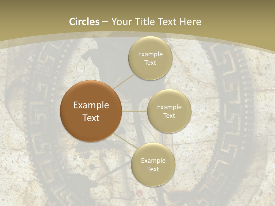 Artistic Beautiful Dry PowerPoint Template