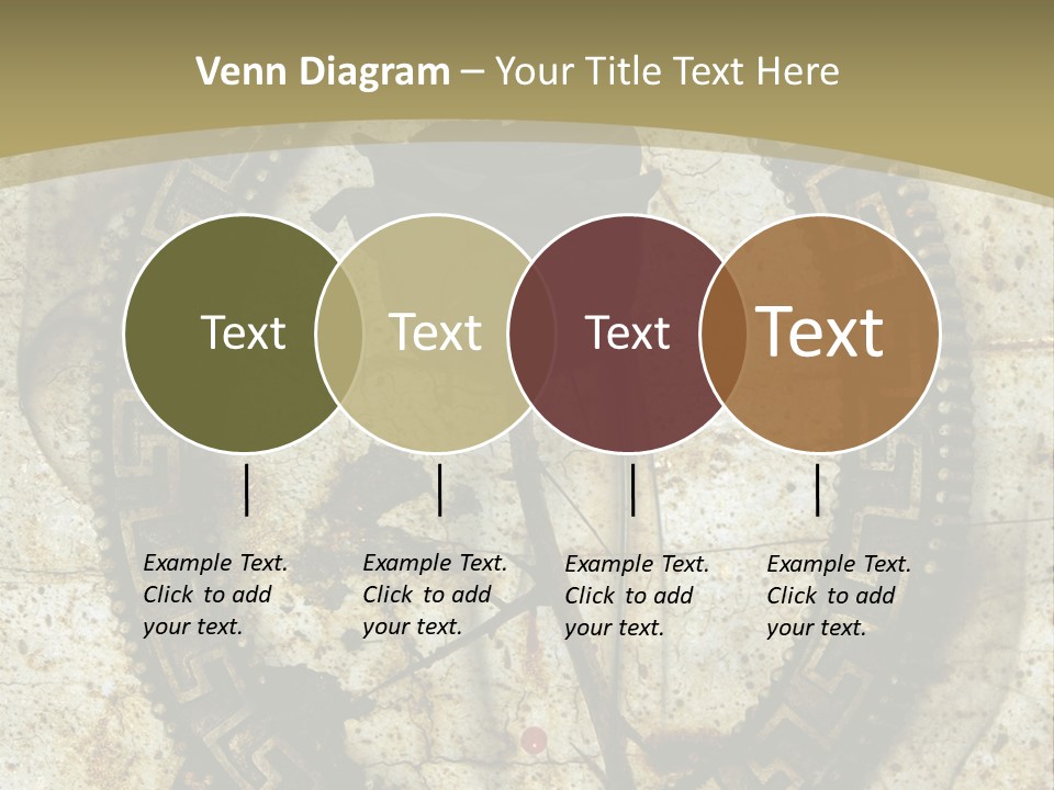 Artistic Beautiful Dry PowerPoint Template