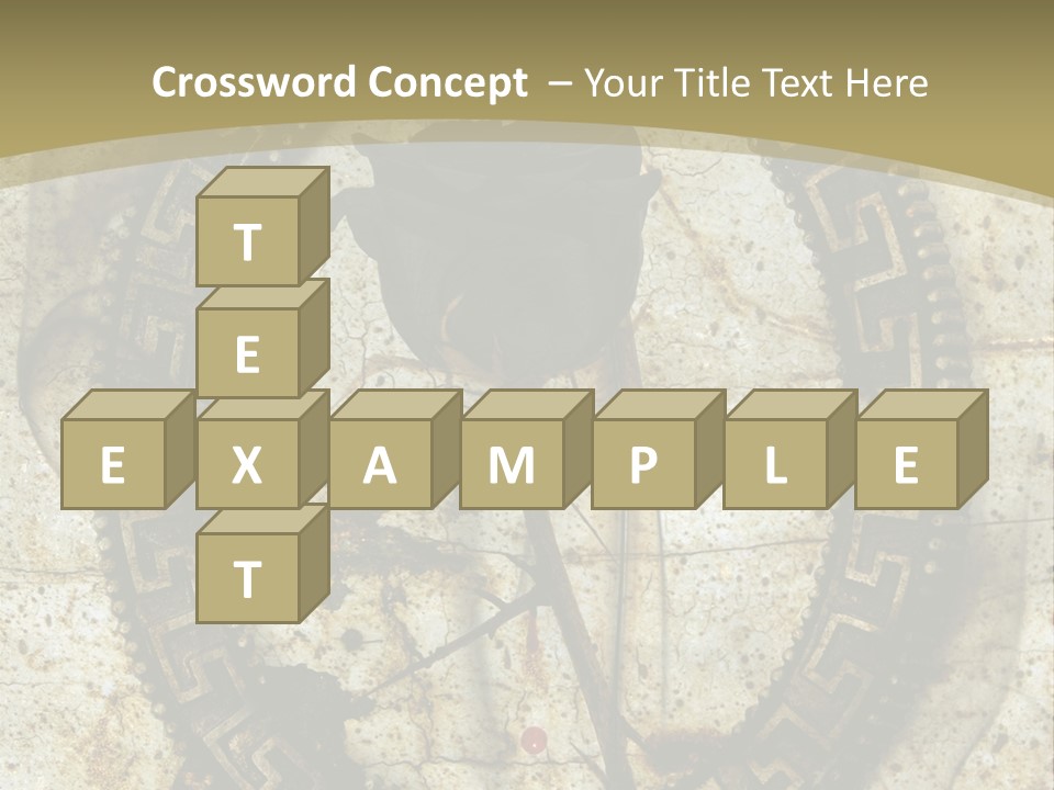 Artistic Beautiful Dry PowerPoint Template