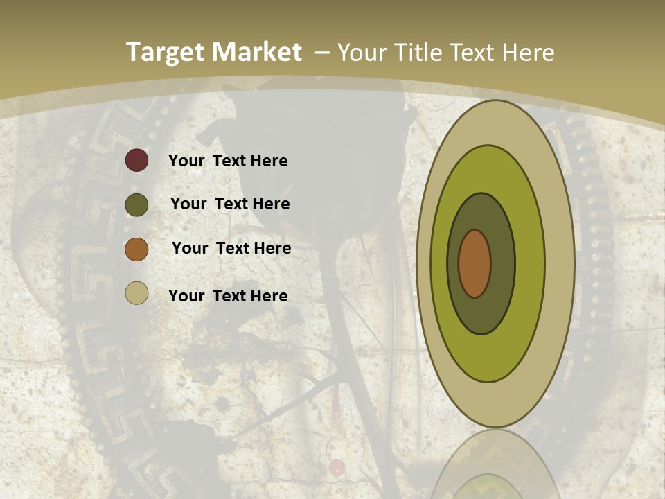 Artistic Beautiful Dry PowerPoint Template