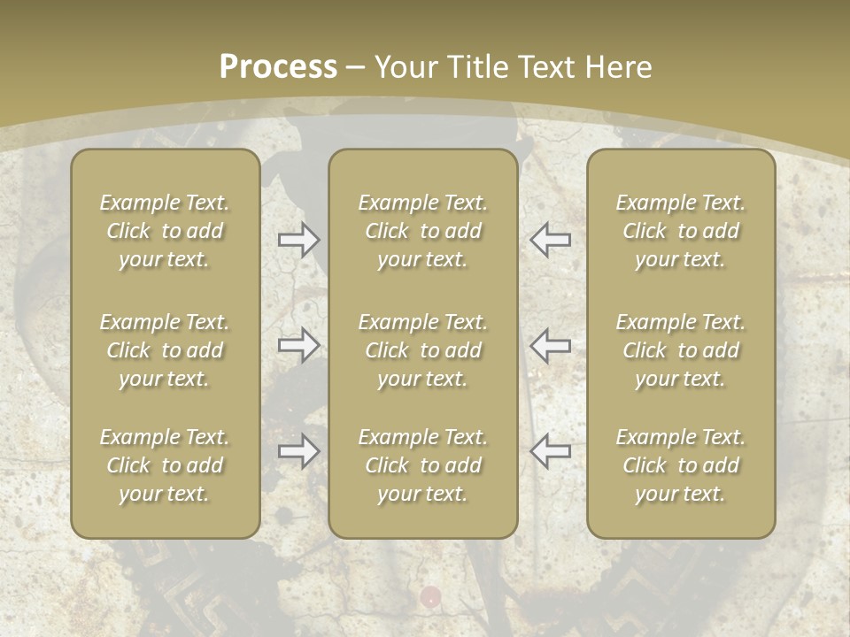 Artistic Beautiful Dry PowerPoint Template