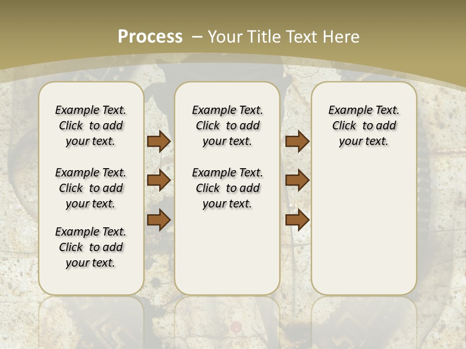 Artistic Beautiful Dry PowerPoint Template