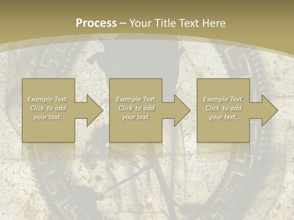 Artistic Beautiful Dry PowerPoint Template