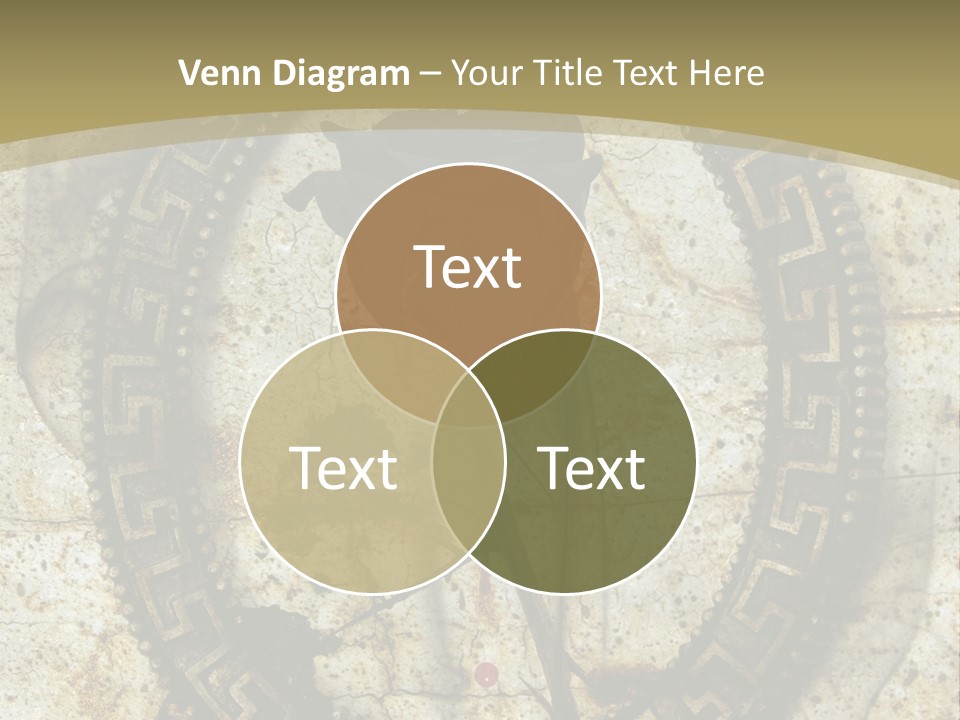 Artistic Beautiful Dry PowerPoint Template