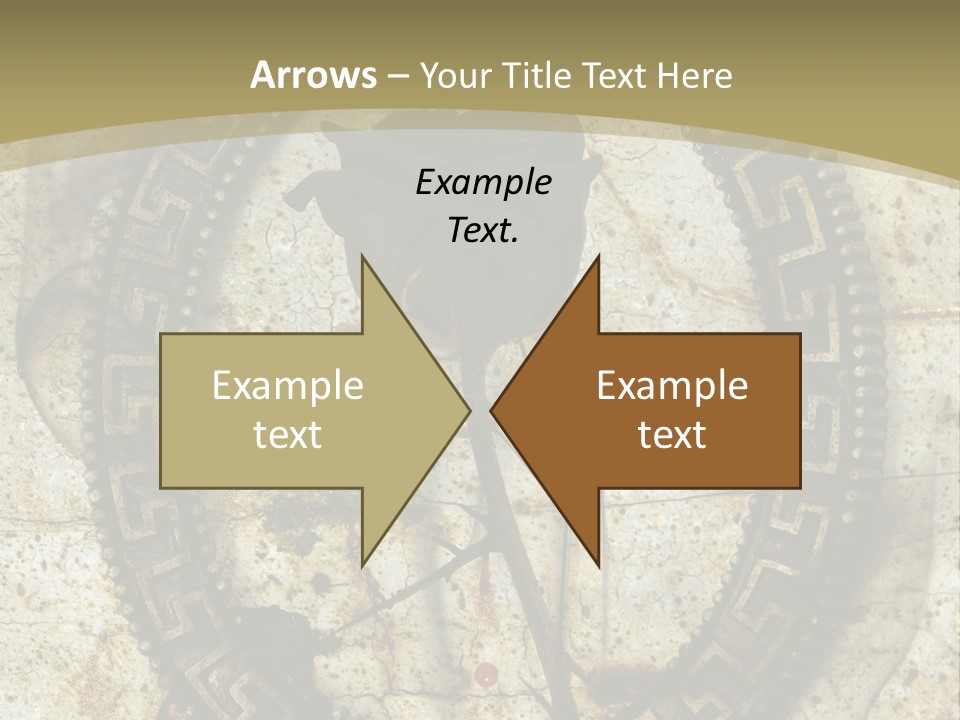 Artistic Beautiful Dry PowerPoint Template