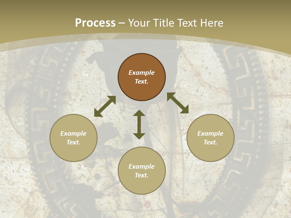 Artistic Beautiful Dry PowerPoint Template