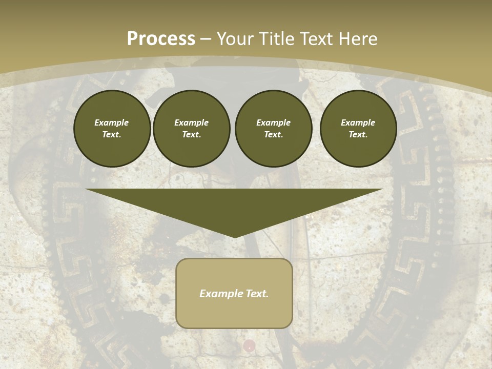 Artistic Beautiful Dry PowerPoint Template