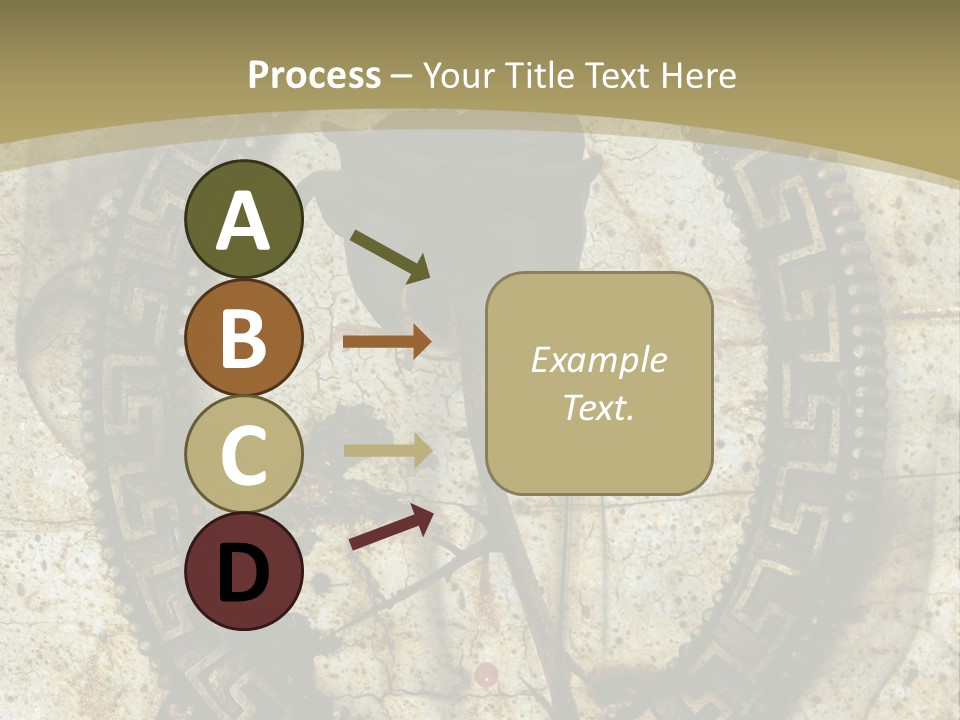 Artistic Beautiful Dry PowerPoint Template