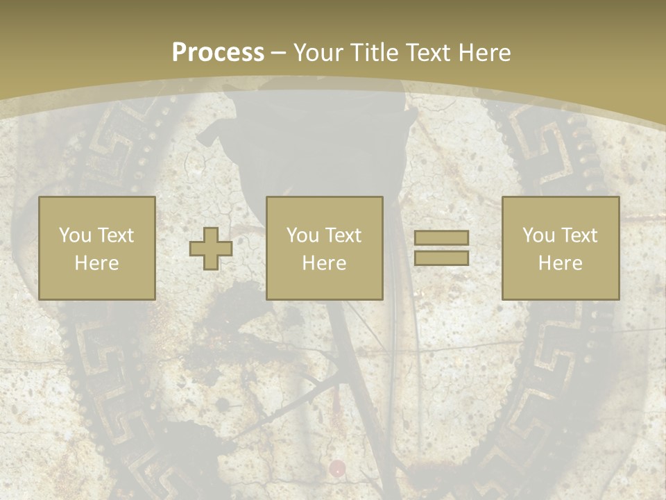 Artistic Beautiful Dry PowerPoint Template