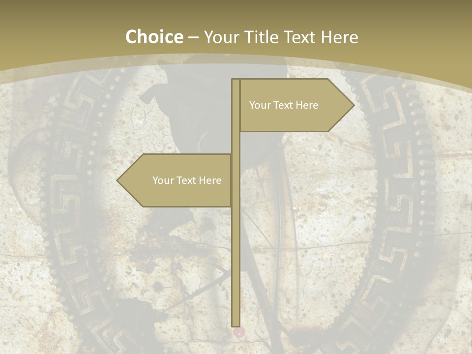 Artistic Beautiful Dry PowerPoint Template