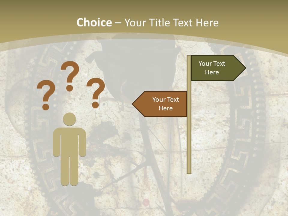 Artistic Beautiful Dry PowerPoint Template