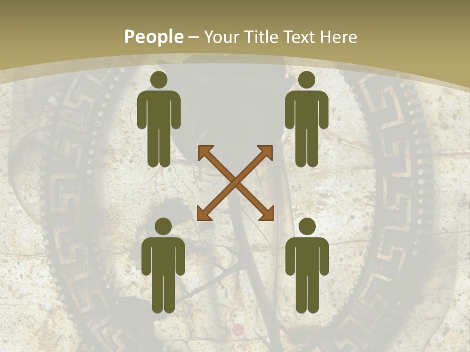 Artistic Beautiful Dry PowerPoint Template