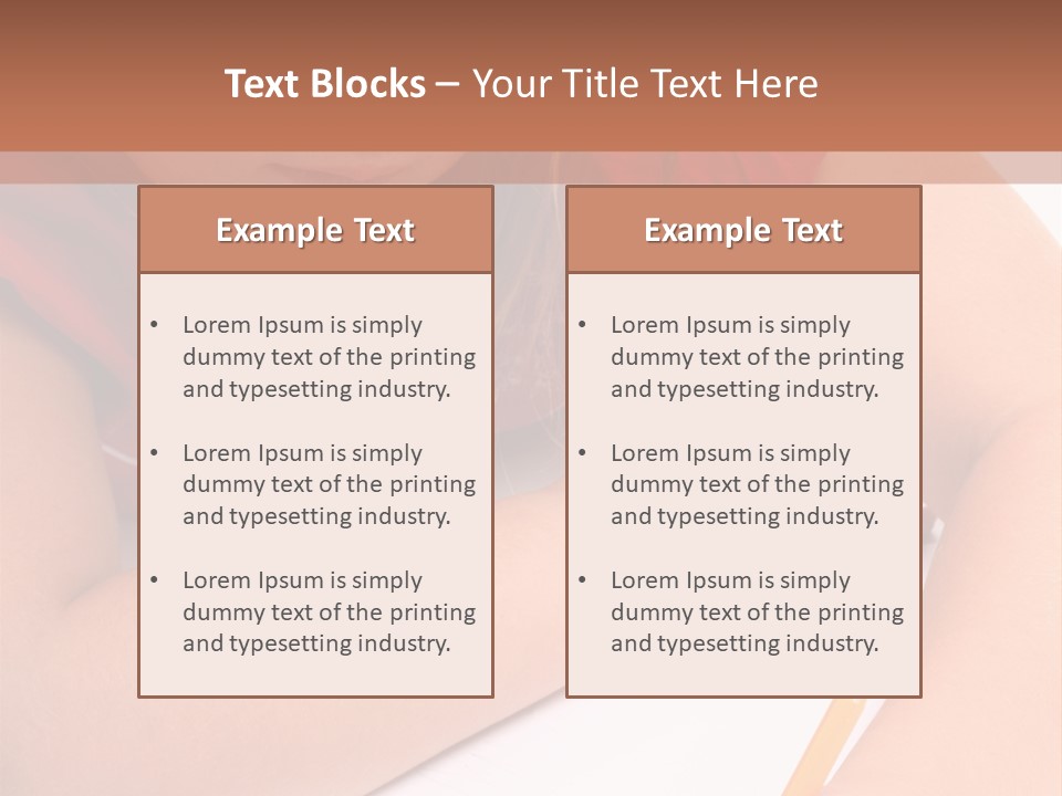 White Space Sweet PowerPoint Template