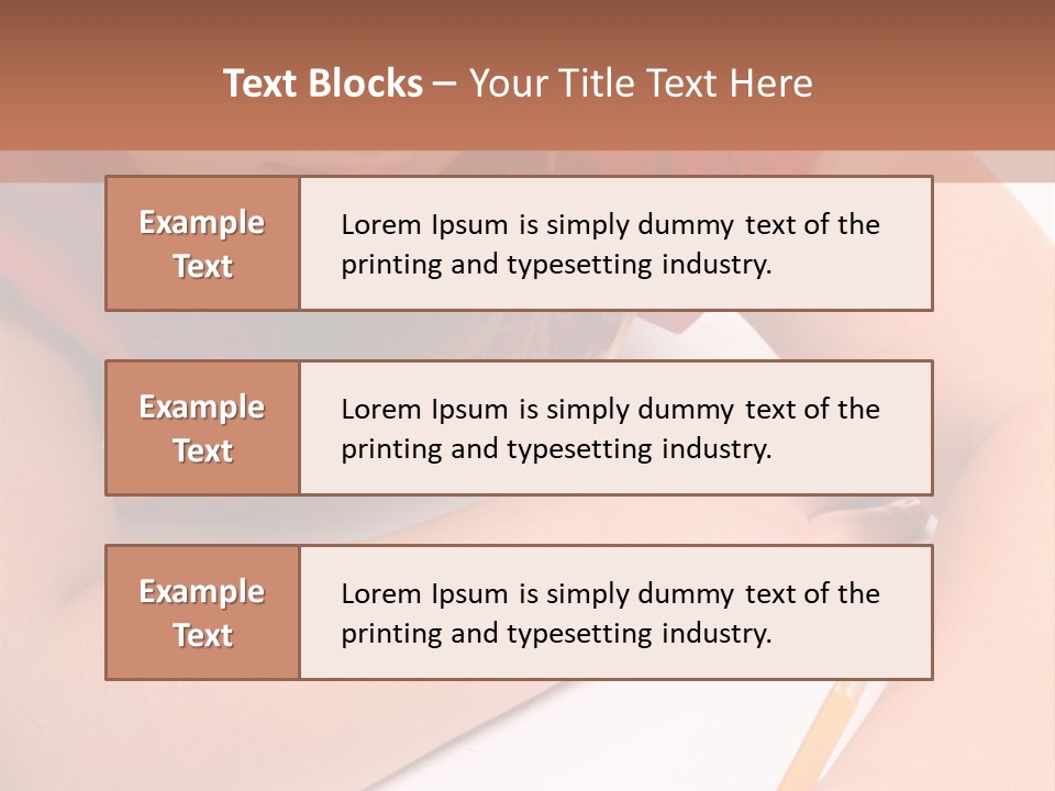 White Space Sweet PowerPoint Template