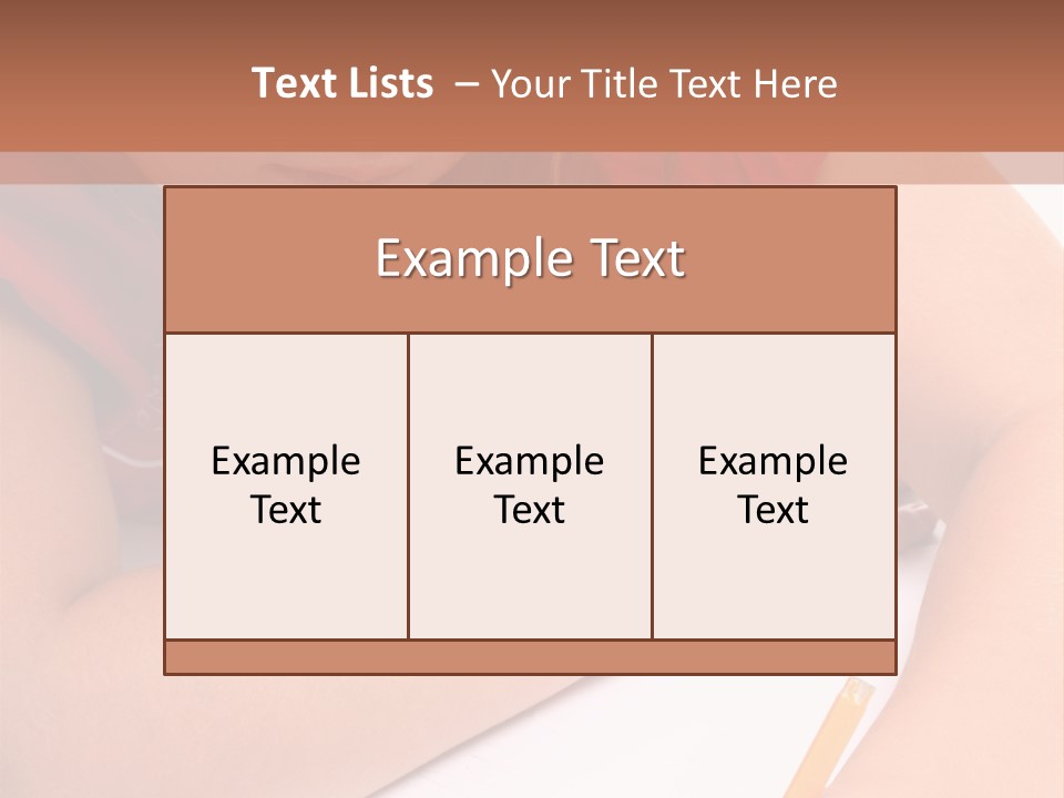 White Space Sweet PowerPoint Template