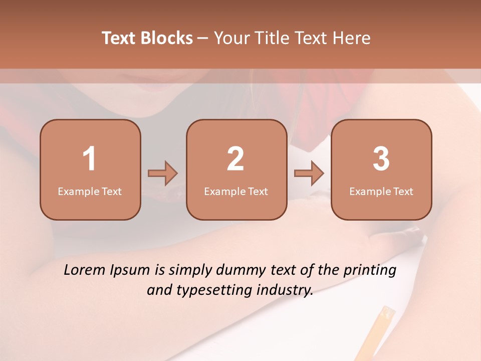 White Space Sweet PowerPoint Template