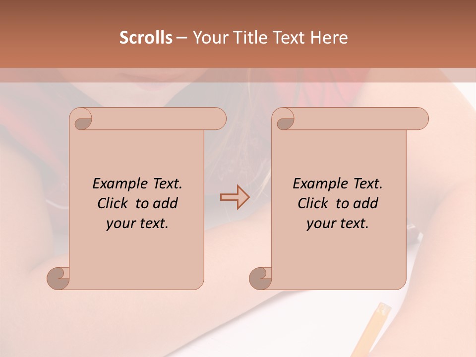 White Space Sweet PowerPoint Template