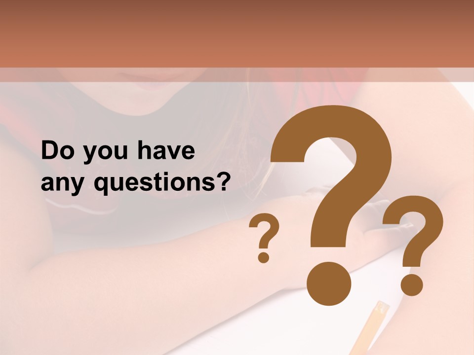 White Space Sweet PowerPoint Template