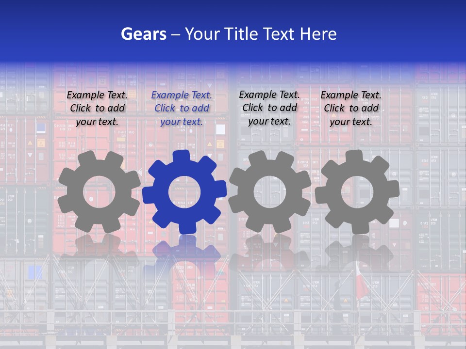 Loading Background Economy PowerPoint Template