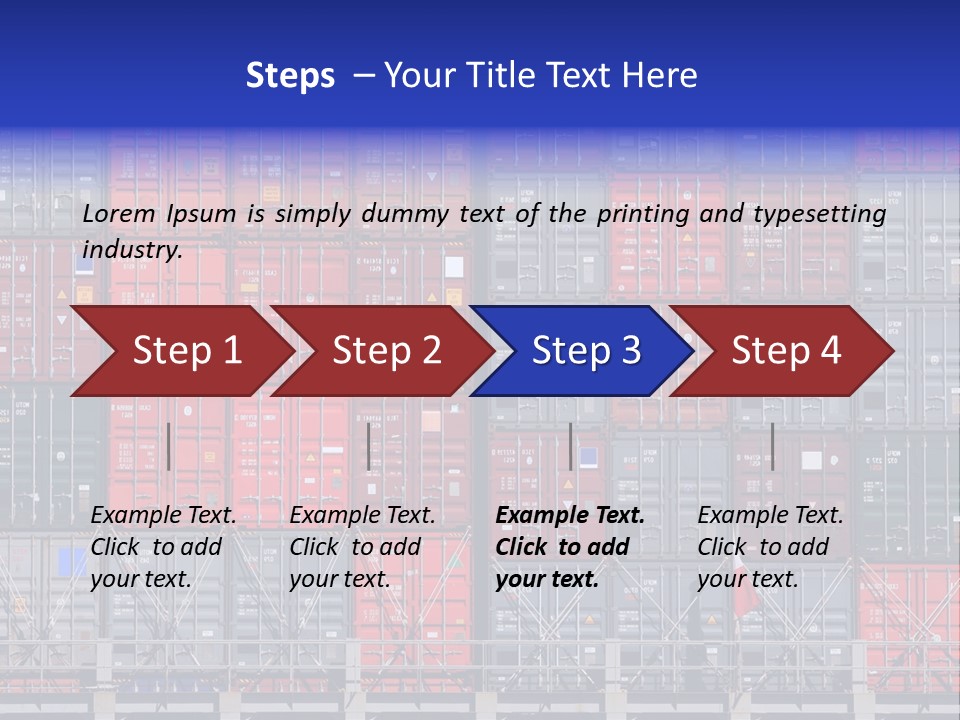 Loading Background Economy PowerPoint Template