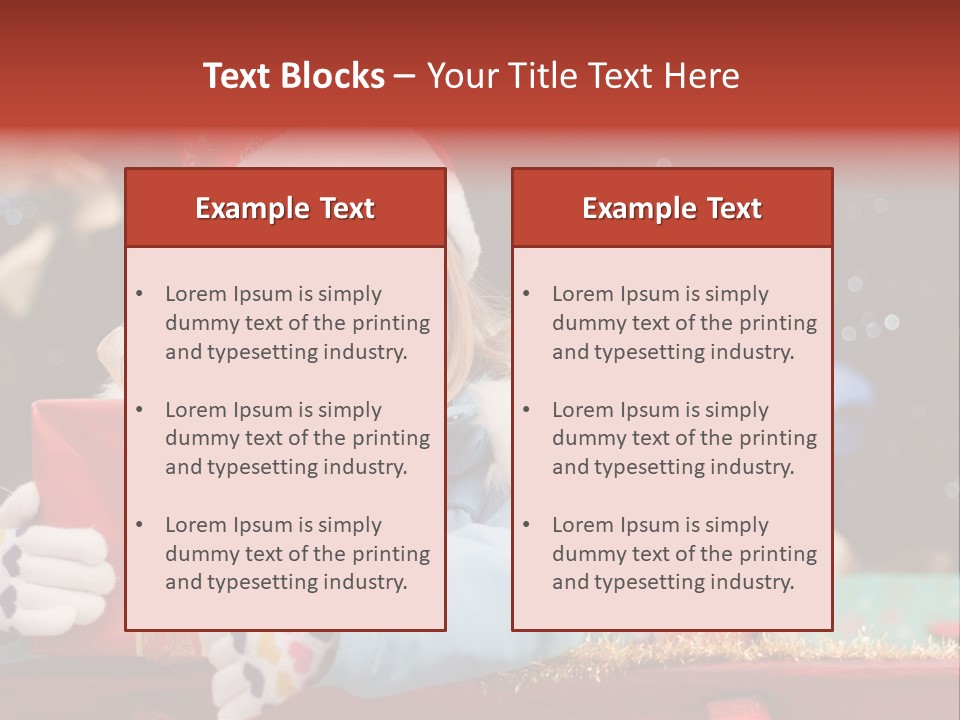 Cheerful Looking Smiling PowerPoint Template