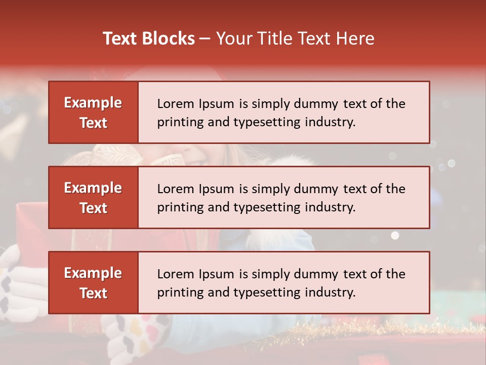 Cheerful Looking Smiling PowerPoint Template