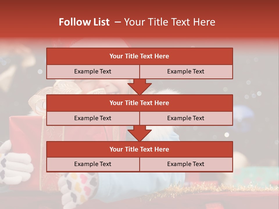Cheerful Looking Smiling PowerPoint Template