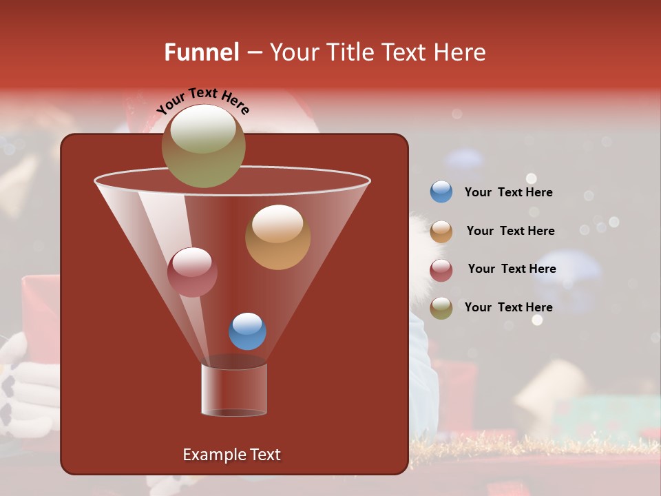 Cheerful Looking Smiling PowerPoint Template