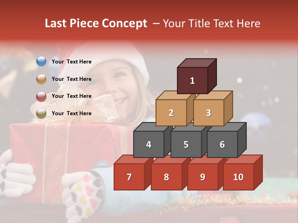 Cheerful Looking Smiling PowerPoint Template