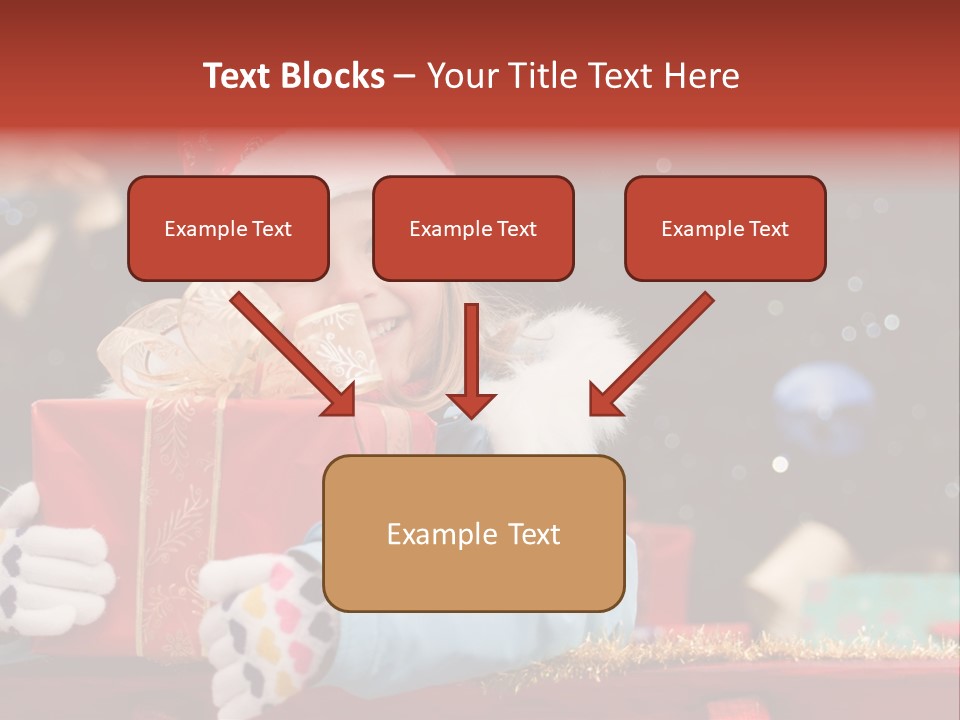 Cheerful Looking Smiling PowerPoint Template