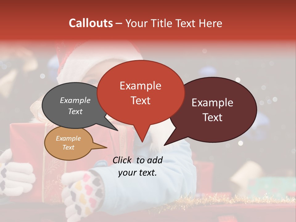 Cheerful Looking Smiling PowerPoint Template
