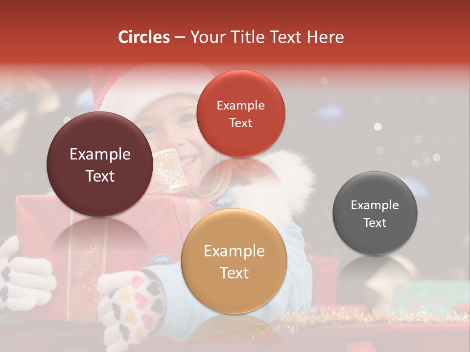 Cheerful Looking Smiling PowerPoint Template