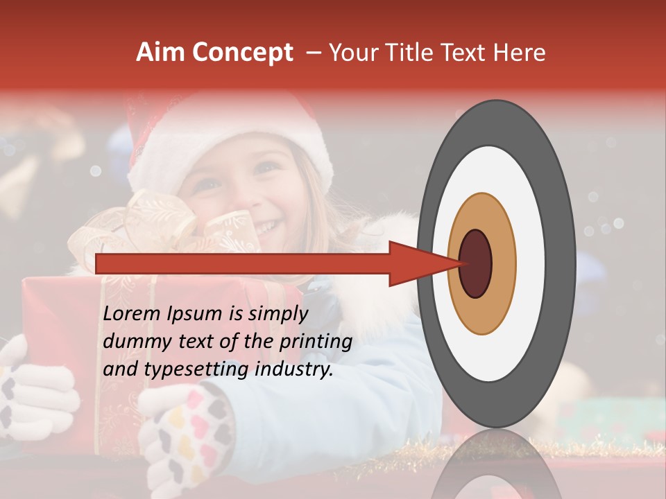 Cheerful Looking Smiling PowerPoint Template