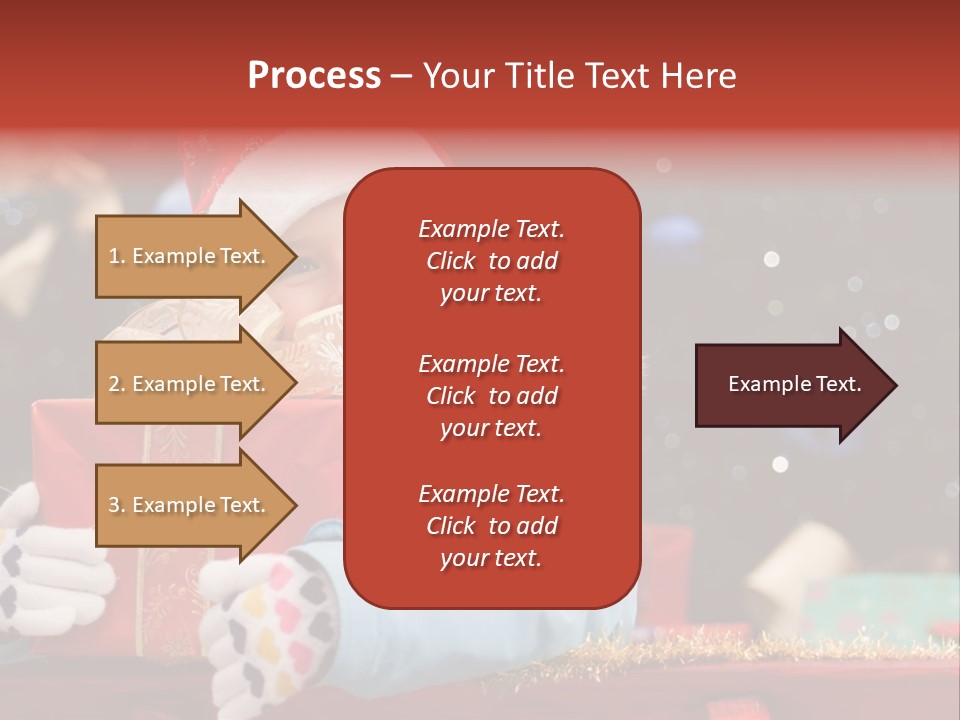 Cheerful Looking Smiling PowerPoint Template