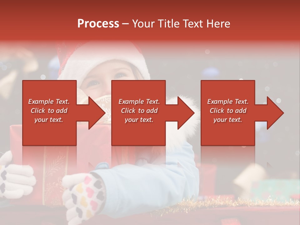 Cheerful Looking Smiling PowerPoint Template