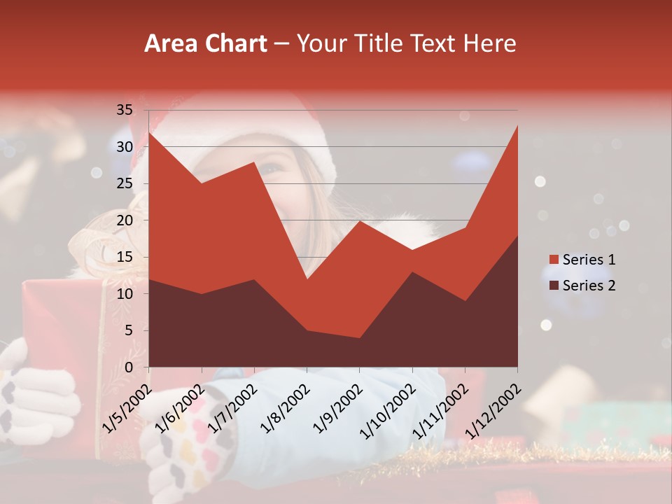 Cheerful Looking Smiling PowerPoint Template