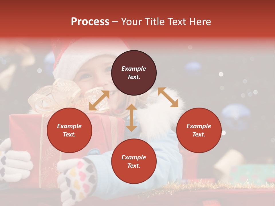 Cheerful Looking Smiling PowerPoint Template