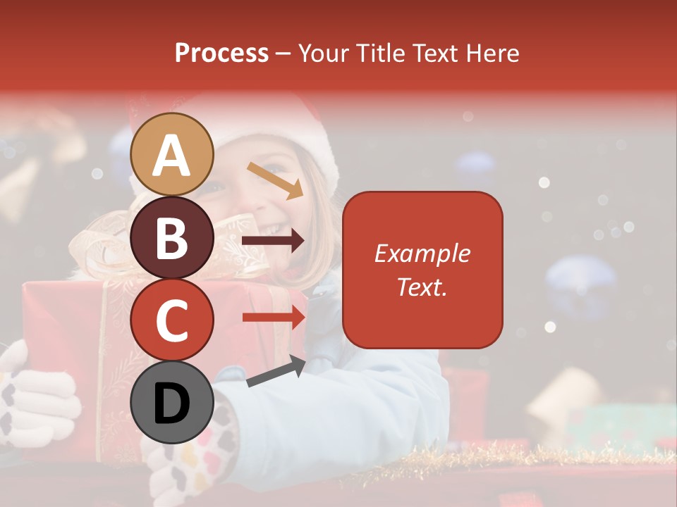Cheerful Looking Smiling PowerPoint Template