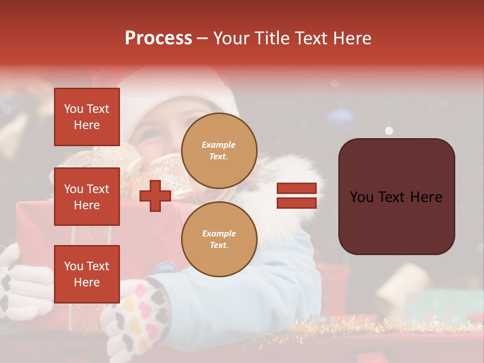 Cheerful Looking Smiling PowerPoint Template