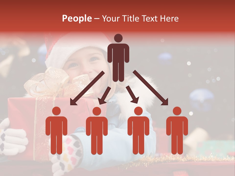 Cheerful Looking Smiling PowerPoint Template