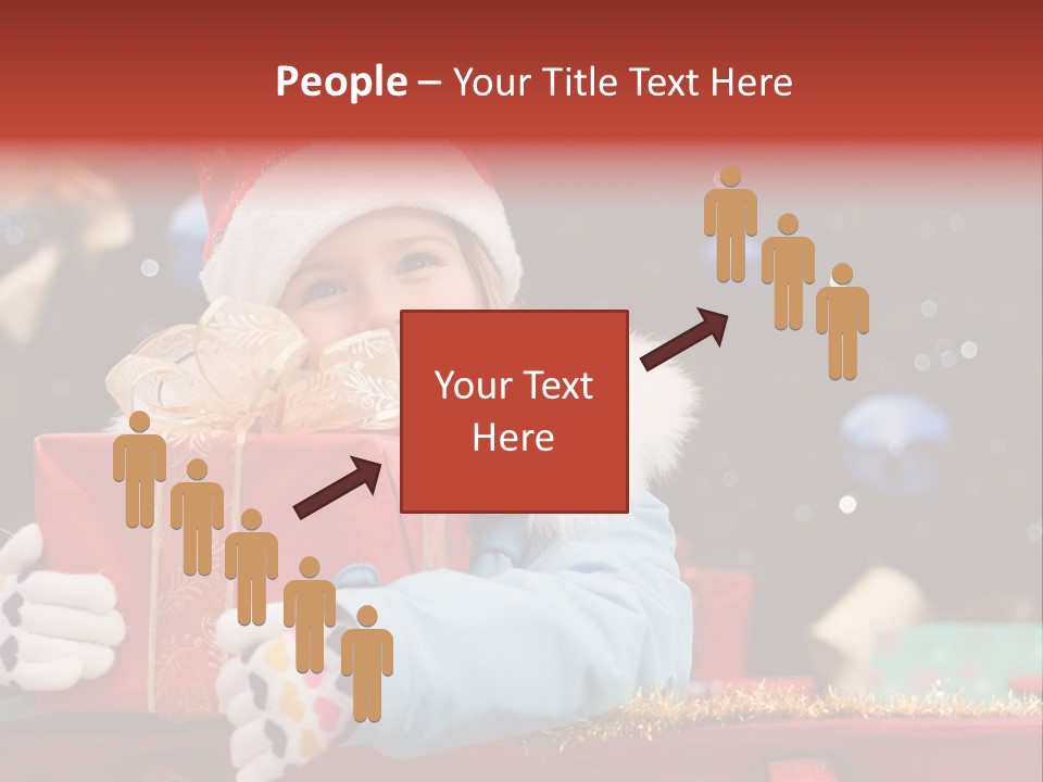 Cheerful Looking Smiling PowerPoint Template