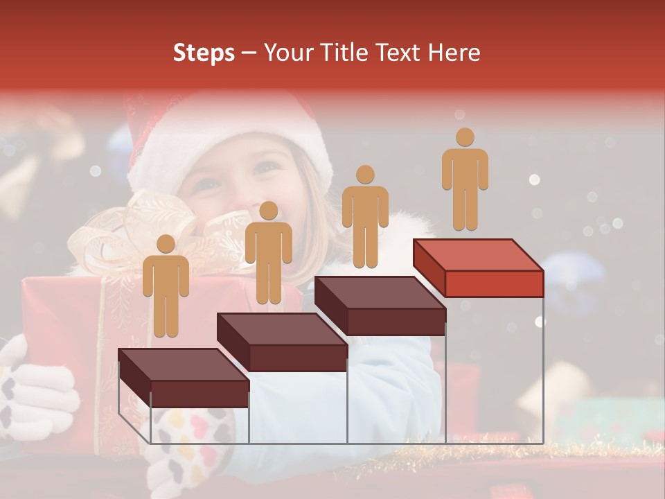 Cheerful Looking Smiling PowerPoint Template