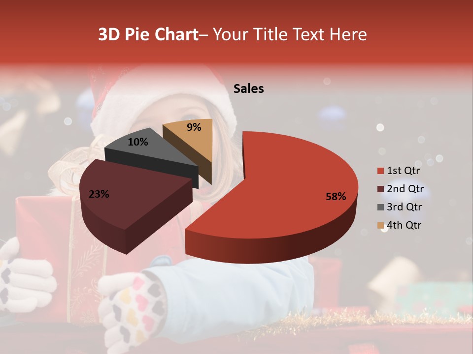 Cheerful Looking Smiling PowerPoint Template