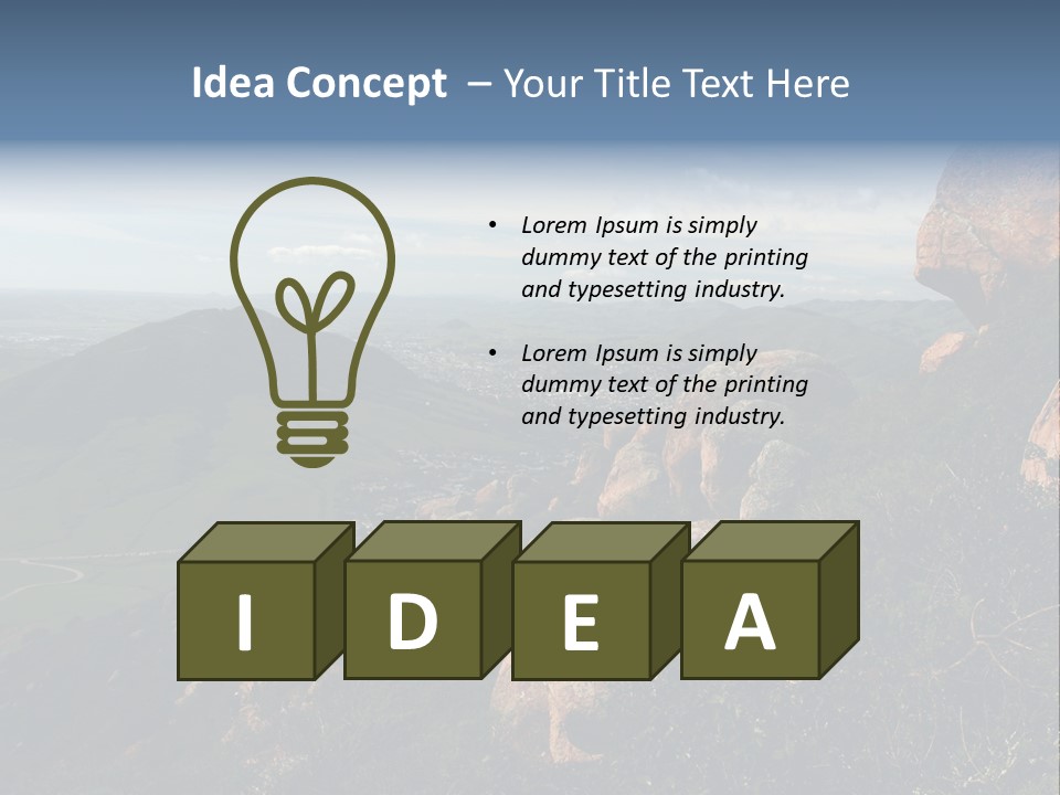 Nature Bishops View PowerPoint Template