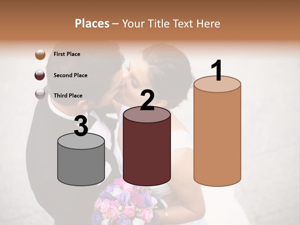 Face Male Inlove PowerPoint Template