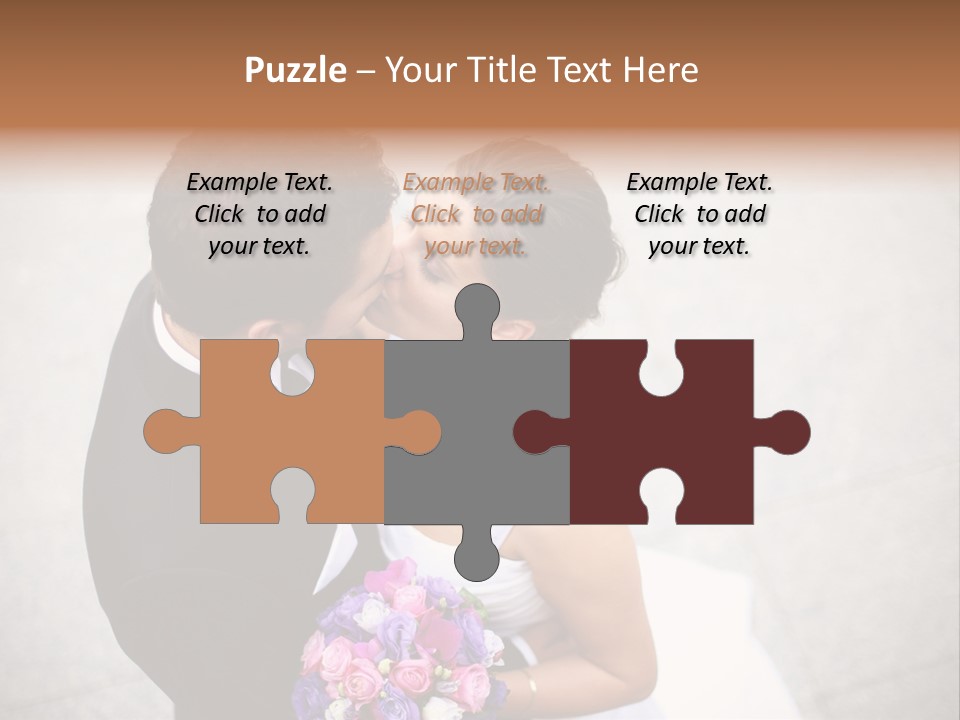 Face Male Inlove PowerPoint Template